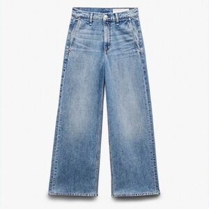 NWT $278 rag & bone Andi Ankle Wide-Leg Jeans Vintage Stretch in Orian - Size 30